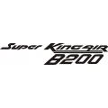 Beechcraft Super King Air B200 Aircraft,Decals!